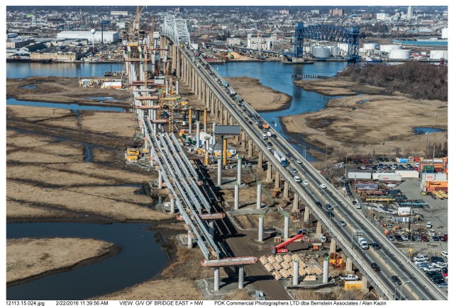 VIEW: G/V OF BRIDGE EAST > NW