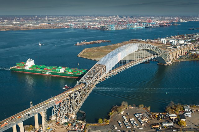 Bayonne Bridge/NYC ports,