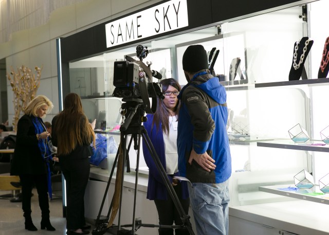 Same Sky Press Event - Newark Liberty International Airport