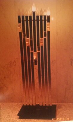 Original Menorah at the WTC lobby