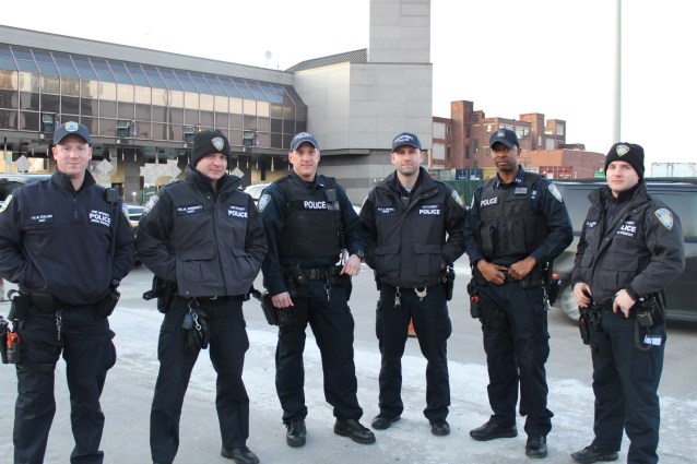 Part of the CVI team outside the Holland Tunnel